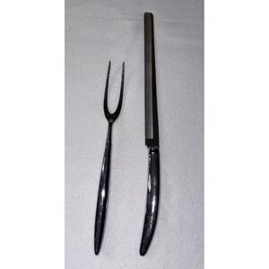 Vintage Chas. D. Briddell Inc  Steelsmiths  "Carvel Hall" Carving Set